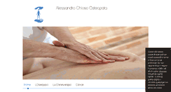 Desktop Screenshot of alessandrochioso-osteopata.com